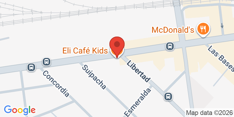 Mapa de la ubicación de Eli Café Kids