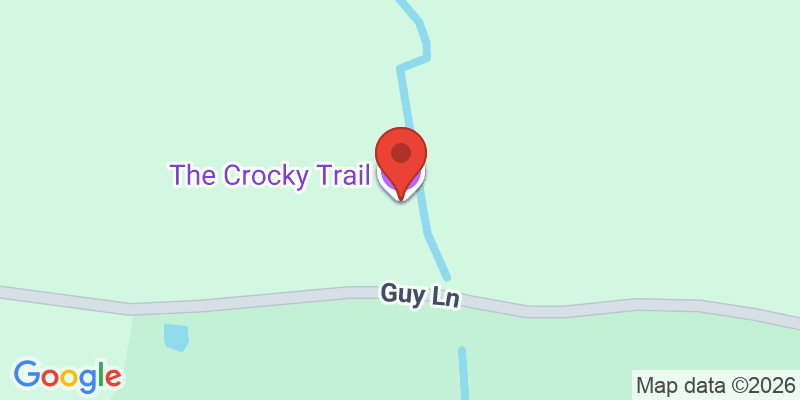 Mapa de la ubicación de The Crocky Trail
