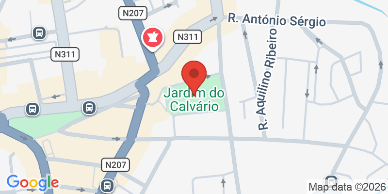 Mapa de la ubicación de Calvary Garden
