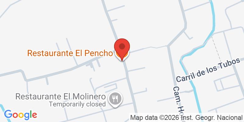 Mapa de la ubicación de Restaurante El Pencho