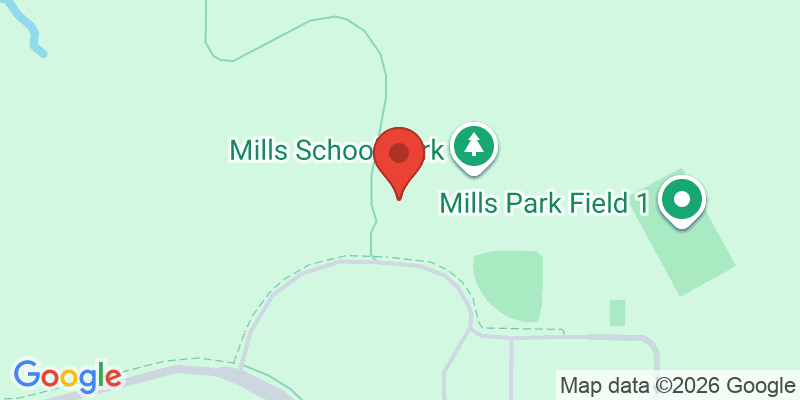 Mapa de la ubicación de Mills Playground