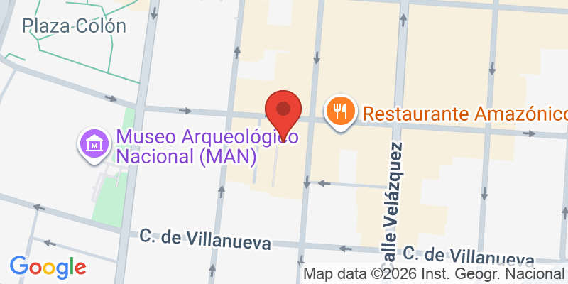 Mapa de la ubicación de Hadas del Callejón
