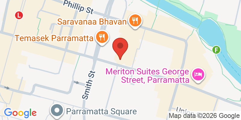Mapa de la ubicación de Red Bull Gaming Hub Parramatta
