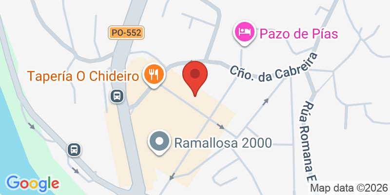Mapa de la ubicación de Mais que Xogos