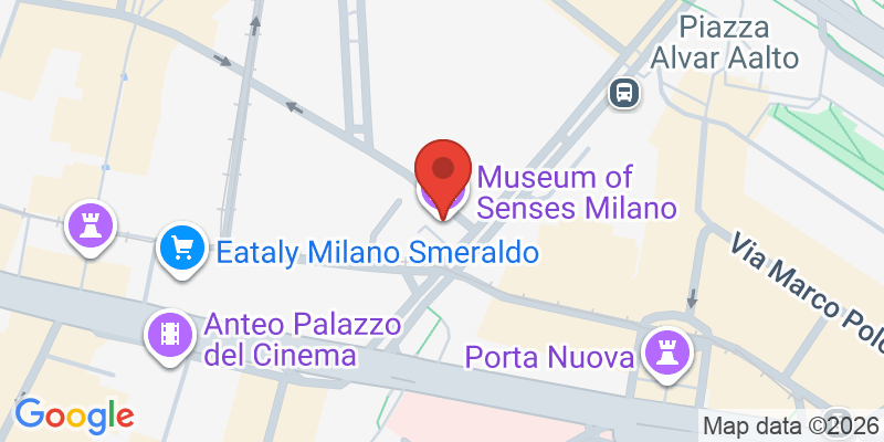 Mapa de la ubicación de Museum of Senses Milano