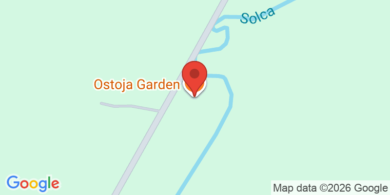 Mapa de la ubicación de Ostoja Garden