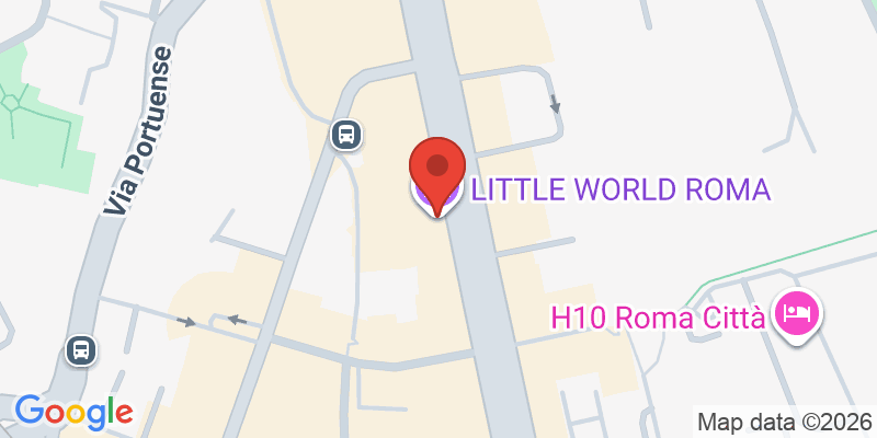Mapa de la ubicación de LITTLE WORLD ROMA
