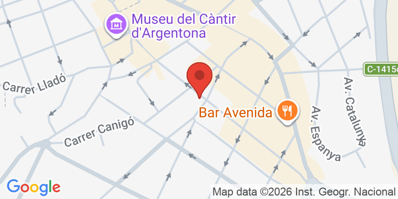 Mapa de la ubicación de El Niu Kids & coffee