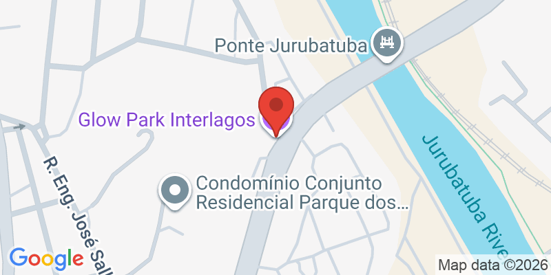 Mapa de la ubicación de Glow Park Interlagos