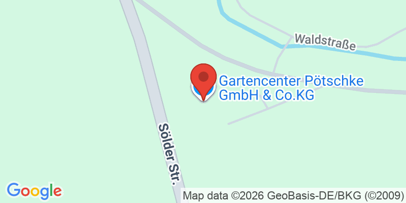 Mapa de la ubicación de Garden centers Pötschke GmbH & Co. KG