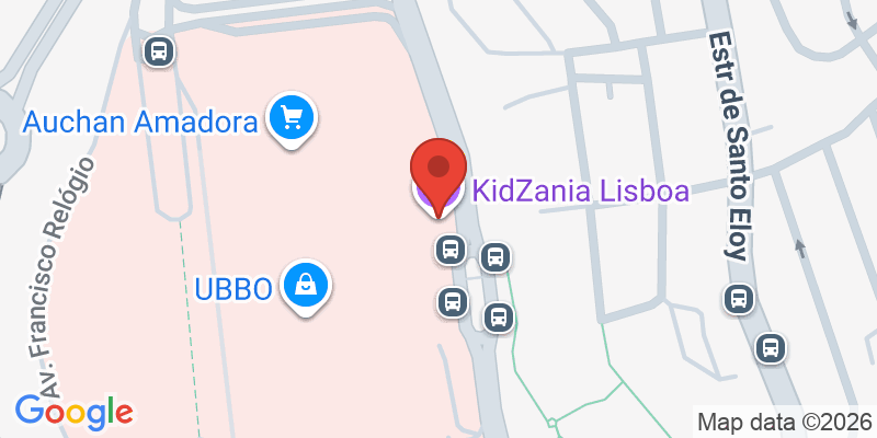 Mapa de la ubicación de KidZania Lisboa