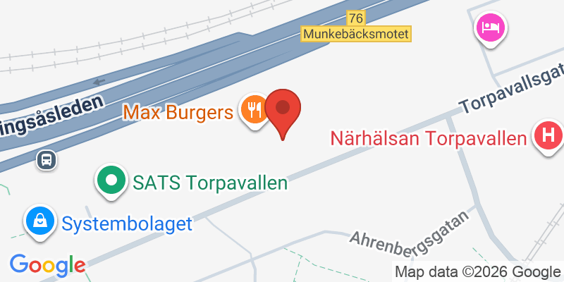 Mapa de la ubicación de JumpYard Gothenburg Trampoline Park