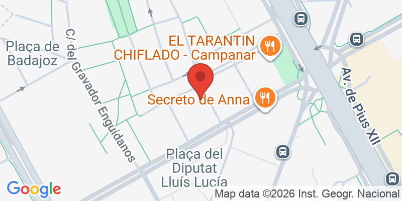 Mapa de la ubicación de Que Viene El Lobo