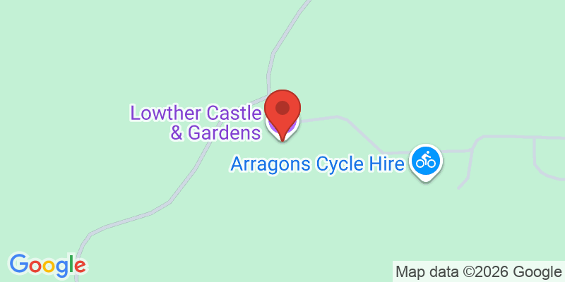 Mapa de la ubicación de Lowther Castle & Gardens