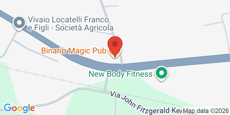Mapa de la ubicación de Binario Magic Pub