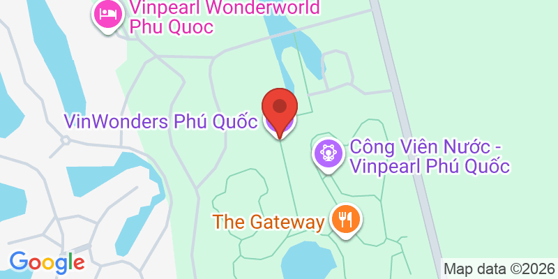 Mapa de la ubicación de VinWonders Phú Quốc