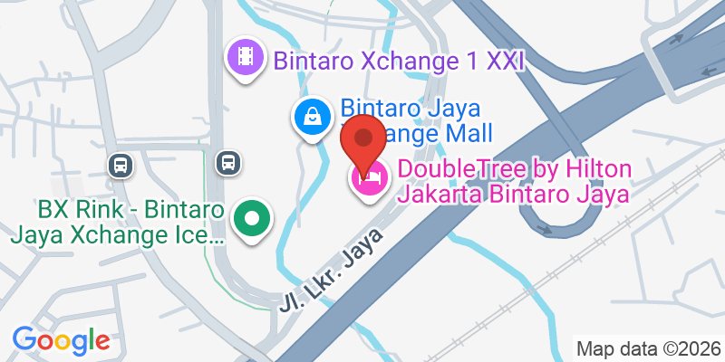 Mapa de la ubicación de Playlandia Bintaro exchange