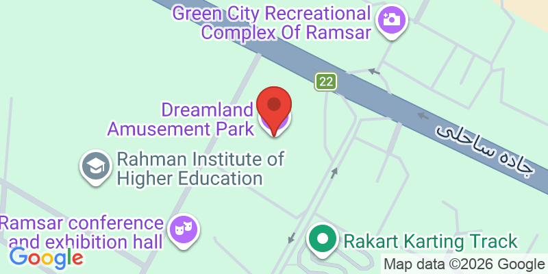 Mapa de la ubicación de Dreamland Amusement Park