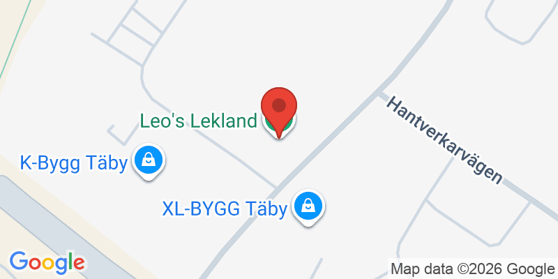 Mapa de la ubicación de Leo's Lekland