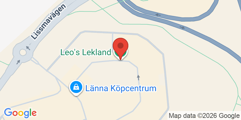 Mapa de la ubicación de Leo's Lekland