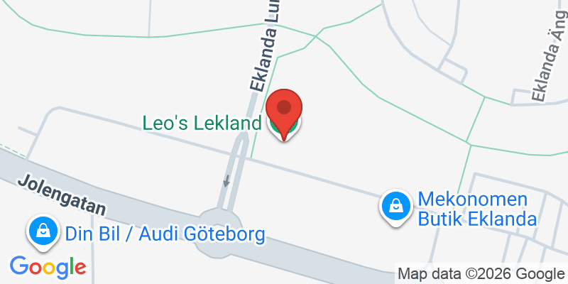 Mapa de la ubicación de Leo's Lekland