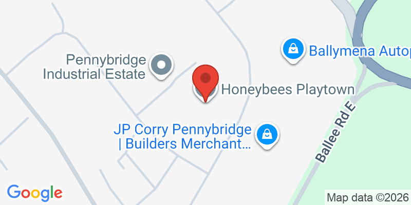 Mapa de la ubicación de Honeybees Playtown