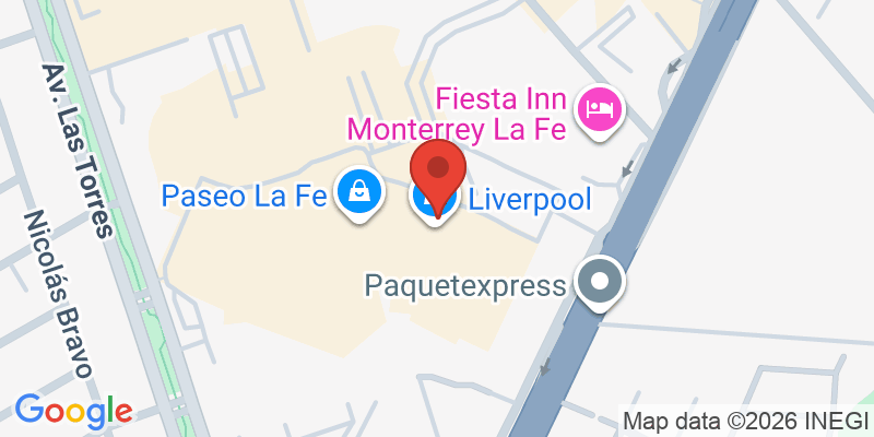 Mapa de la ubicación de Playtica - Paseo La Fe