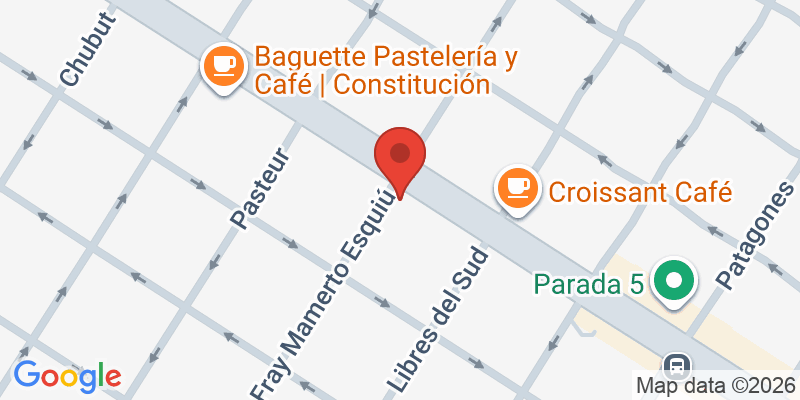 Mapa de la ubicación de Un Buen Lugar