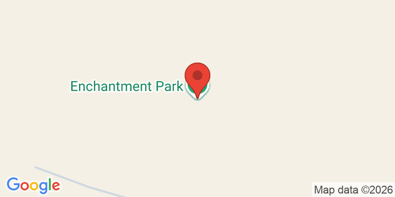 Mapa de la ubicación de Enchantment Park