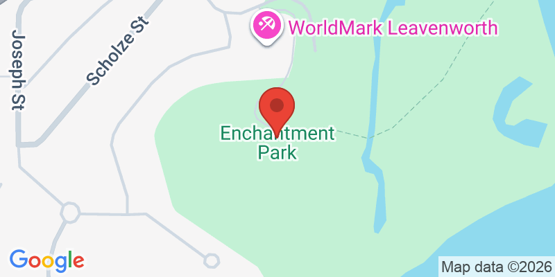 Mapa de la ubicación de Enchantment Park