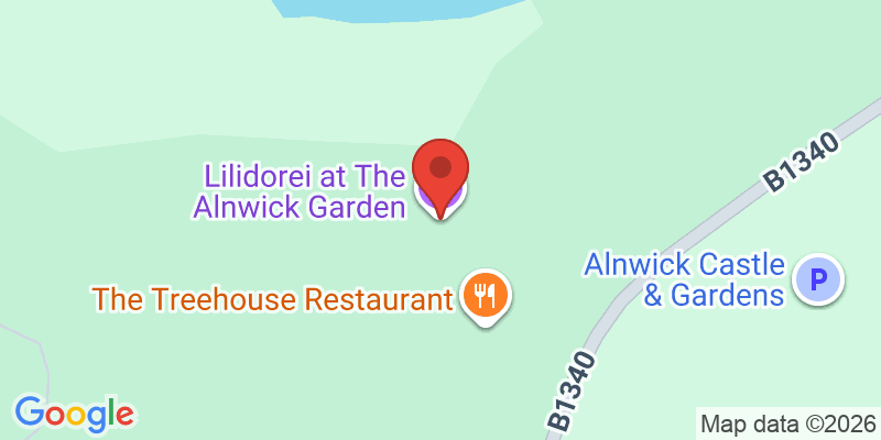 Mapa de la ubicación de Lilidorei at The Alnwick Garden