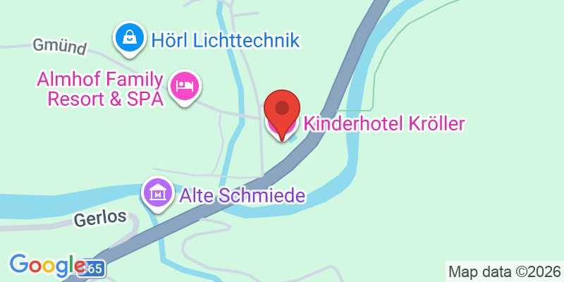 Mapa de la ubicación de Kinderhotel Kröller