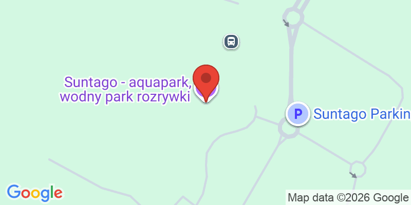 Mapa de la ubicación de Suntago - aquapark, wodny park rozrywki