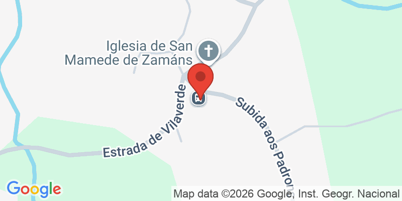 Mapa de la ubicación de A Leiteira