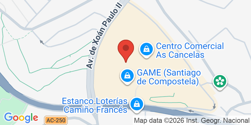 Mapa de la ubicación de Muerde la Pasta