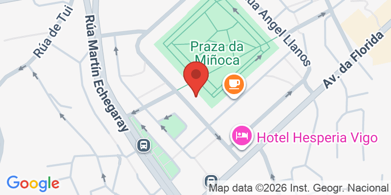 Mapa de la ubicación de Miñoca Café