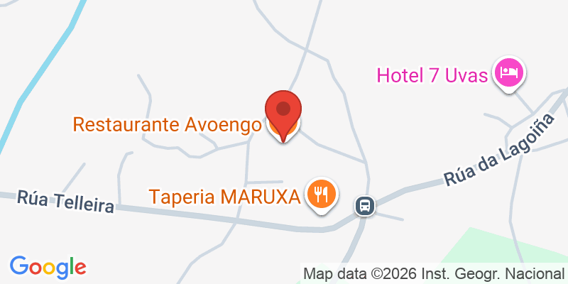 Mapa de la ubicación de Restaurante Avoengo
