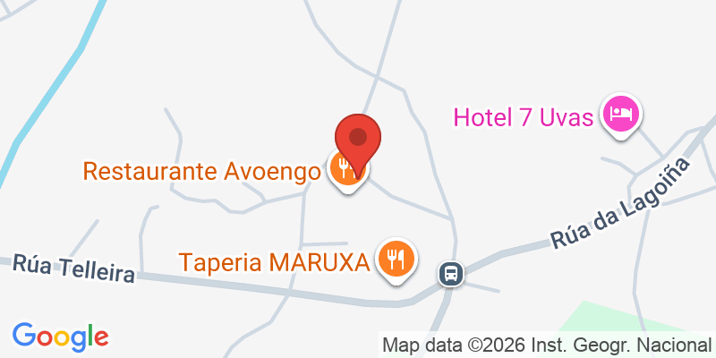 Mapa de la ubicación de Restaurante Avoengo