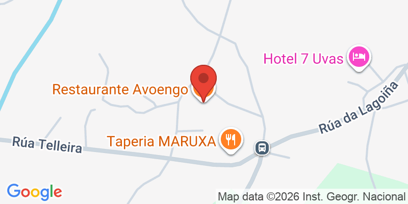 Mapa de la ubicación de Avoengo