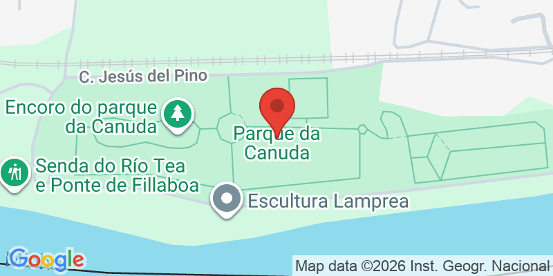 Mapa de la ubicación de Parque da Canuda