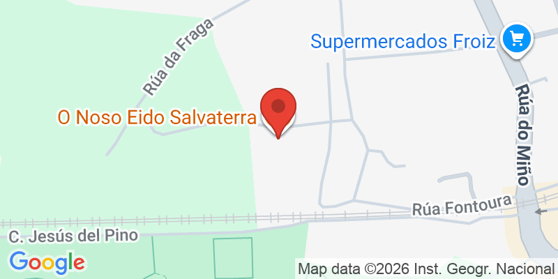 Mapa de la ubicación de O Noso Eido