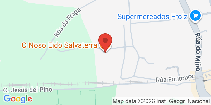 Mapa de la ubicación de O Noso Eido Salvaterra