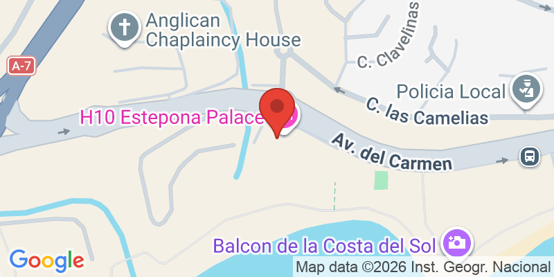 Mapa de la ubicación de H10 Estepona Palace