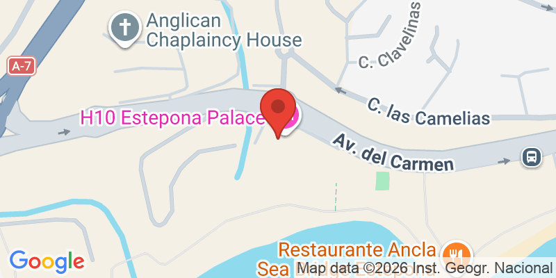 Mapa de la ubicación de H10 Estepona Palace