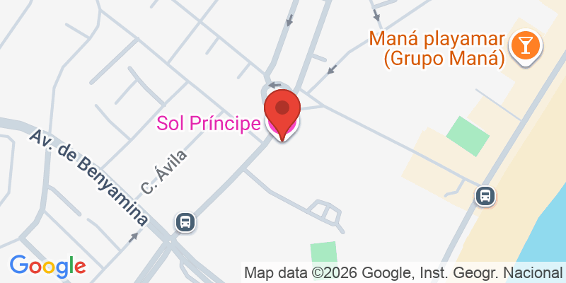 Mapa de la ubicación de Sol Príncipe