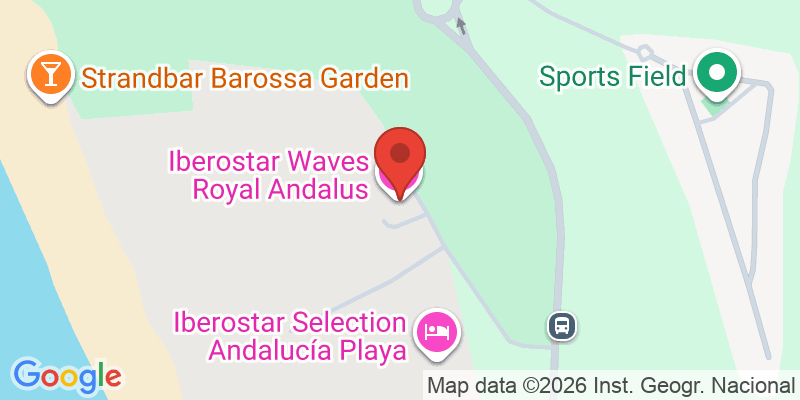 Mapa de la ubicación de Hotel Iberostar Royal Andalus