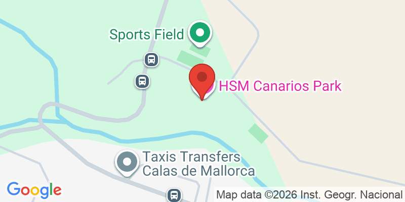 Mapa de la ubicación de HSM Canarios Park