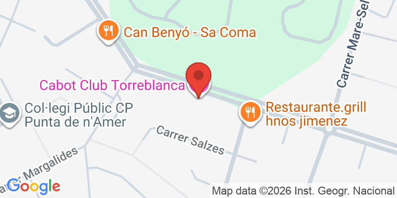 Mapa de la ubicación de HSM Club Torre Blanca