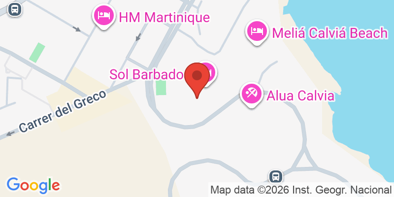 Mapa de la ubicación de Sol Barbados