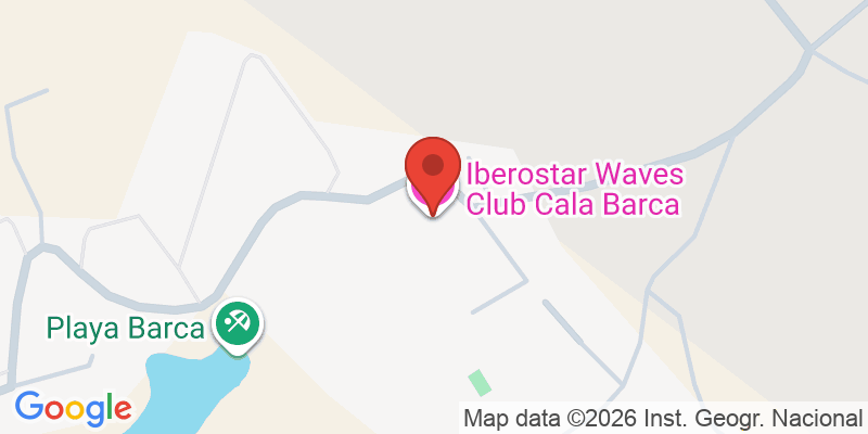 Mapa de la ubicación de Iberostar Waves Club Cala Barca